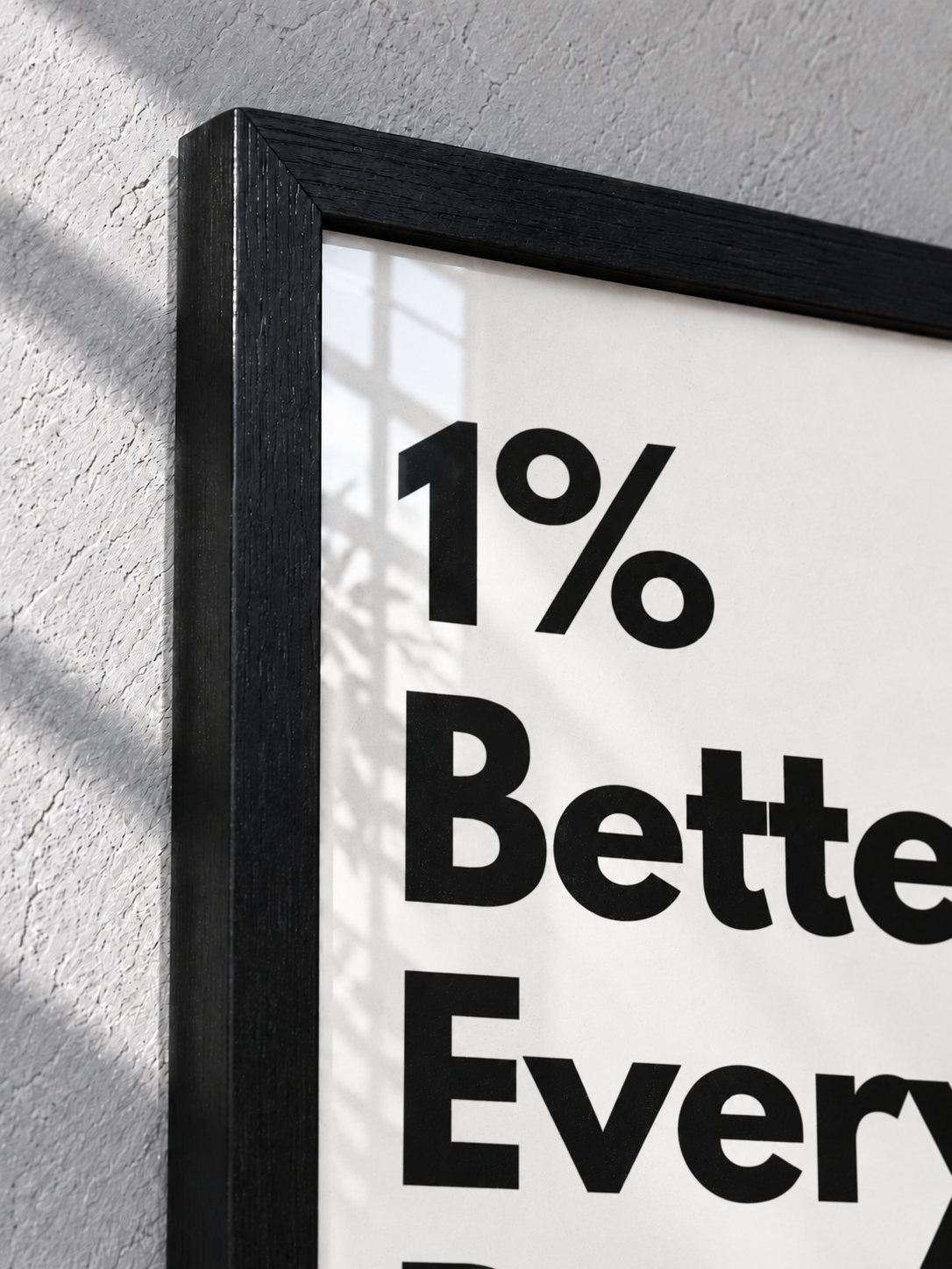 1 % better