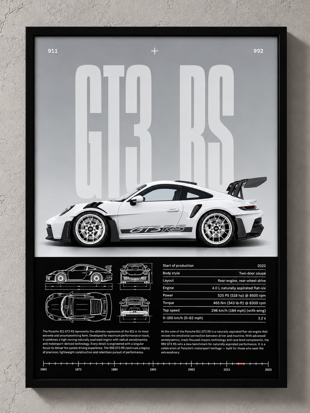 porsche GT3 Rs