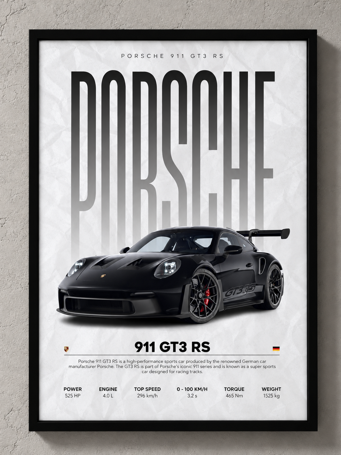 porsche 911 GT3 Rs